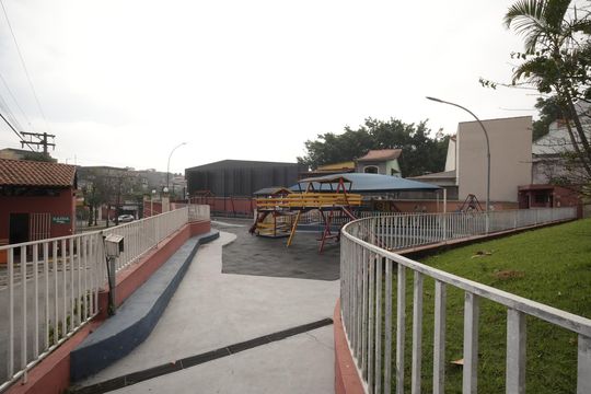 Área comum - Playground de apartamento à venda com 3 quartos, 69m² em Jardim do Estádio, Santo André