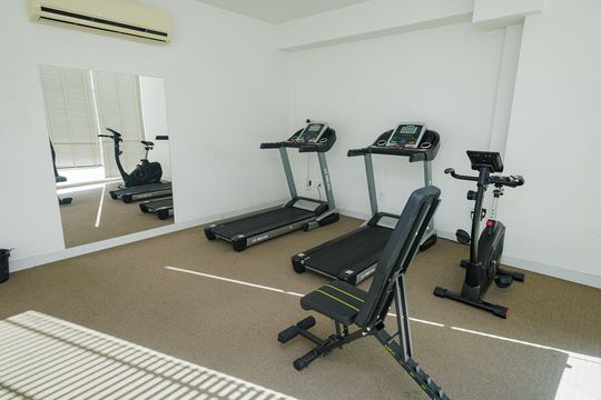 Área comum - Academia de apartamento para alugar com 1 quarto, 35m² em Campo Grande, Rio de Janeiro