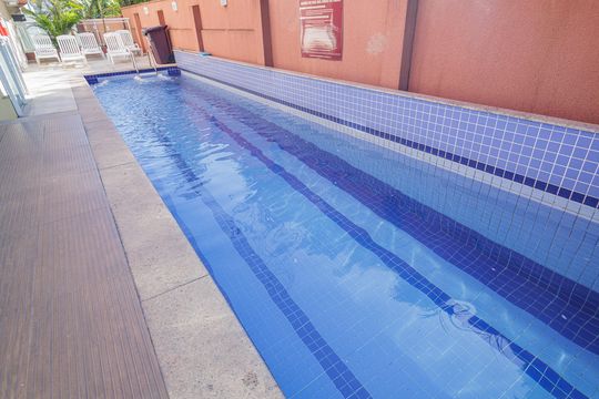 Área comum - Piscina de apartamento para alugar com 1 quarto, 35m² em Campo Grande, Rio de Janeiro