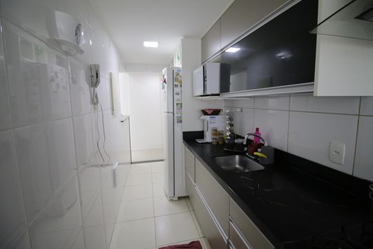 Cozinha de apartamento à venda com 2 quartos, 67m² em Pechincha, Rio de Janeiro