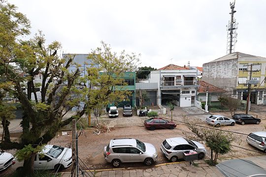 Vista da Suíte de apartamento à venda com 3 quartos, 107m² em São Geraldo, Porto Alegre