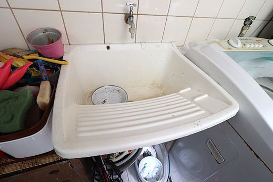 Área de Serviço de apartamento à venda com 3 quartos, 107m² em São Geraldo, Porto Alegre