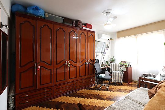 Suíte de apartamento à venda com 3 quartos, 107m² em São Geraldo, Porto Alegre