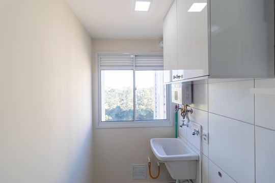 Área de Serviço de apartamento para alugar com 2 quartos, 49m² em Jardim Samambaia, Campinas