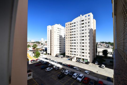 Área de Serviço - Vista de apartamento para alugar com 2 quartos, 58m² em Jardim Dom Vieira, Campinas