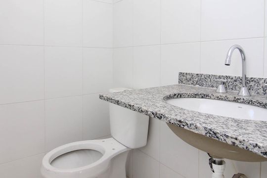 Banheiro da Suíte 3 de apartamento à venda com 3 quartos, 127m² em Jardim Caboré, São Paulo