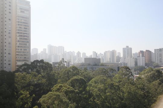 Vista da Varanda de apartamento à venda com 3 quartos, 138m² em Vila Andrade, São Paulo