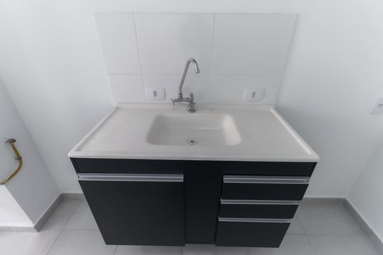 Área de Serviço de kitnet/studio à venda com 1 quarto, 26m² em Jardim Helena, São Paulo