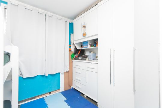 Quarto 2 de apartamento para alugar com 2 quartos, 52m² em Jardim Laura, Ferraz de Vasconcelos