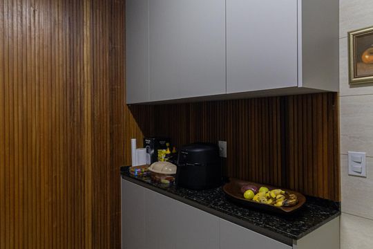 Cozinha de casa de condomínio à venda com 3 quartos, 105m² em Vila Talarico, São Paulo