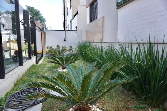Área comum - Jardim  de apartamento à venda com 3 quartos, 180m² em Santa Ines, Belo Horizonte