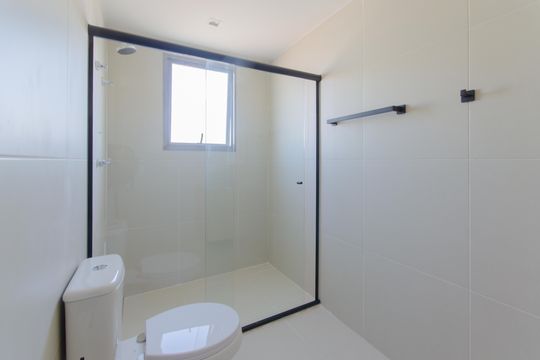 Banheiro de kitnet/studio para alugar com 1 quarto, 32m² em Ipiranga, São Paulo