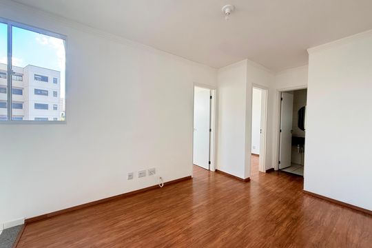 Sala de apartamento para alugar com 2 quartos, 47m² em Estoril, Belo Horizonte