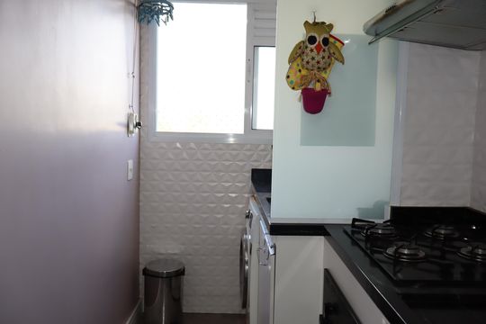 Área de Serviço de apartamento para alugar com 2 quartos, 45m² em Jardim Ibitirama, São Paulo