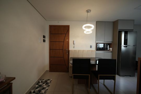 Sala de apartamento à venda com 2 quartos, 112m² em Vila Gilda, Santo André
