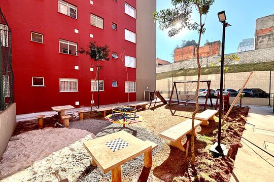 Área comum - Playground de apartamento para alugar com 2 quartos, 48m² em Jardim Lourdes, Ferraz de Vasconcelos