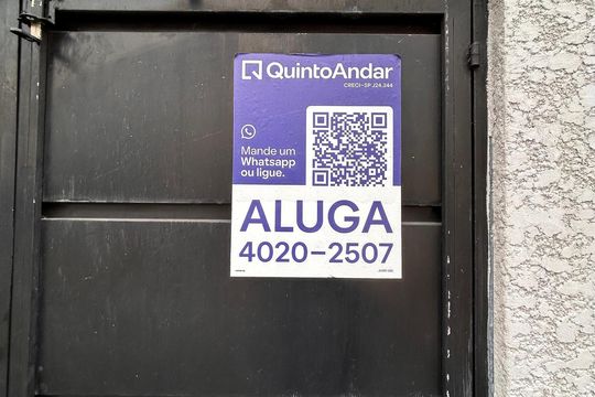 Placa de apartamento para alugar com 2 quartos, 46m² em Vila Gea, São Paulo