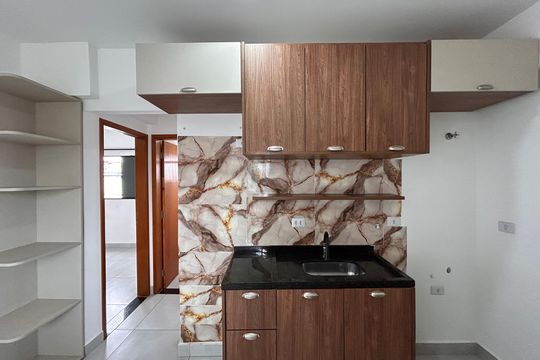 Cozinha de apartamento para alugar com 2 quartos, 46m² em Vila Gea, São Paulo