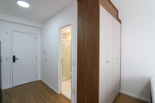 Studio de kitnet/studio para alugar com 1 quarto, 26m² em Santo Amaro, São Paulo