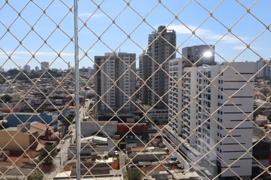 Vista da varanda e área gourmet de apartamento à venda com 3 quartos, 130m² em Jardim Avelino, São Paulo