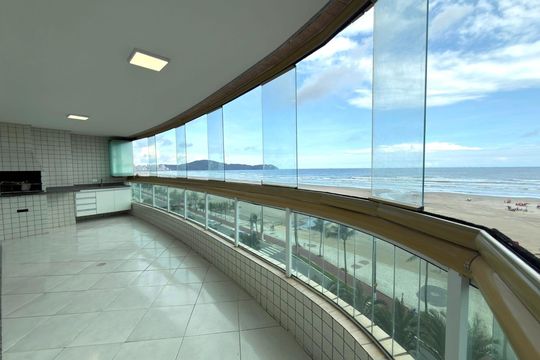 Varanda de apartamento para alugar com 3 quartos, 173m² em Aviação, Praia Grande