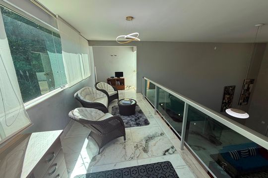 Varanda de casa de condomínio para alugar com 5 quartos, 300m² em Retiro do Chale, Brumadinho