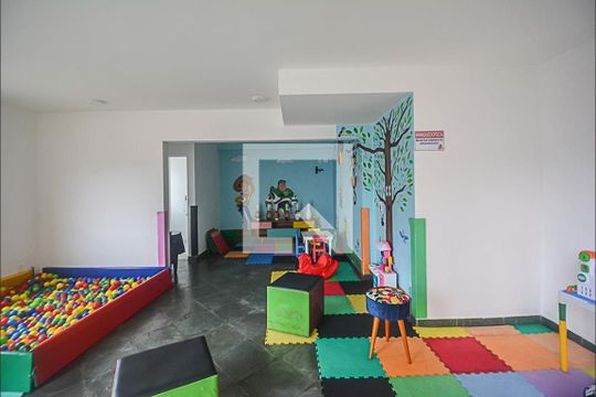 Área comum - Brinquedoteca  de apartamento para alugar com 2 quartos, 54m² em Jardim Colonial, São Bernardo do Campo