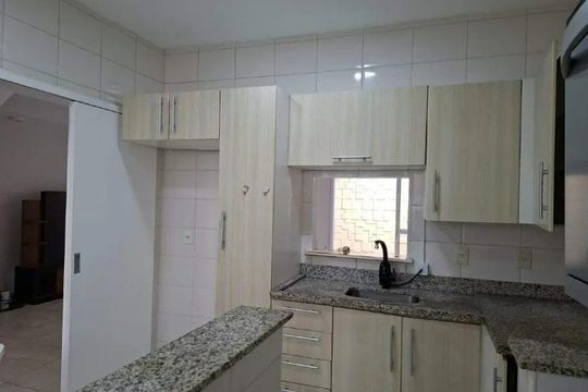 Cozinha de casa de condomínio para alugar com 3 quartos, 120m² em Jardim Bom Retiro, Campinas