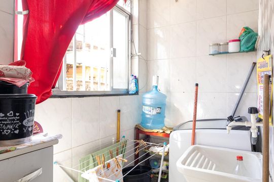Área de Serviço de apartamento à venda com 2 quartos, 50m² em Realengo, Rio de Janeiro