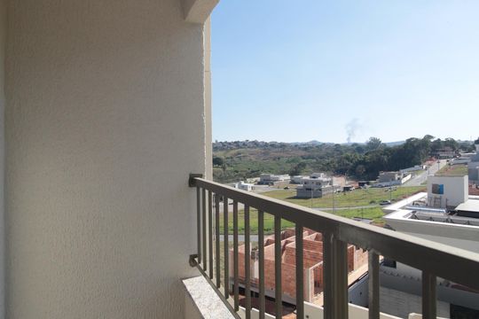 Varanda da Sala de apartamento à venda com 2 quartos, 45m² em Braúnas, Belo Horizonte