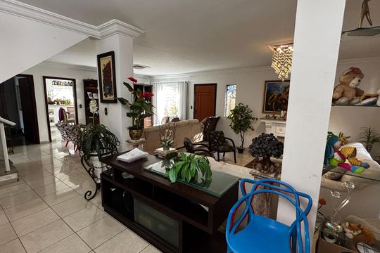 Sala de casa para alugar com 4 quartos, 580m² em Vila Homero Thon, Santo André
