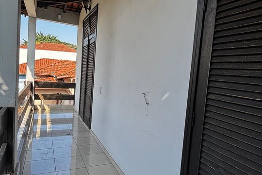 Varanda da Suíte 3 de casa para alugar com 4 quartos, 580m² em Vila Homero Thon, Santo André