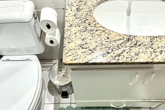 Banheiro de apartamento à venda com 3 quartos, 55m² em Penha de França, São Paulo