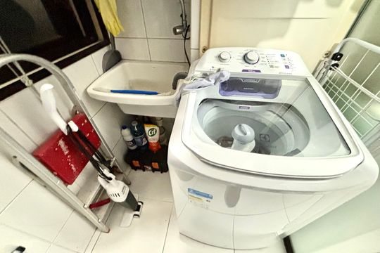 Área de serviço de apartamento à venda com 3 quartos, 55m² em Penha de França, São Paulo