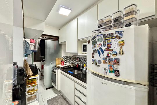 Cozinha de apartamento à venda com 3 quartos, 55m² em Penha de França, São Paulo