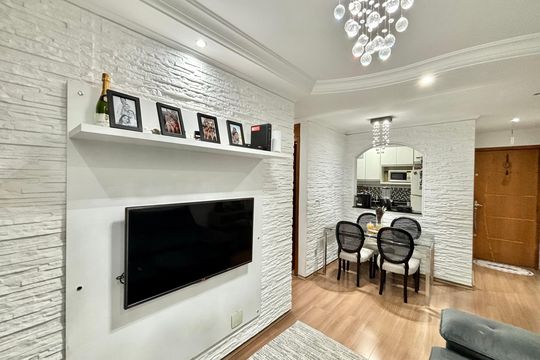 Sala de apartamento à venda com 3 quartos, 55m² em Penha de França, São Paulo