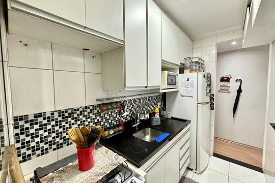 Cozinha de apartamento à venda com 3 quartos, 55m² em Penha de França, São Paulo