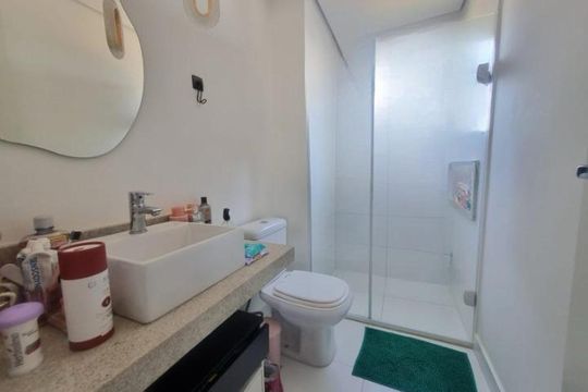 Banheiro de apartamento à venda com 2 quartos, 86m² em Jardim Guanabara, Campinas