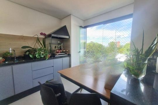 Cozinha de apartamento à venda com 2 quartos, 86m² em Jardim Guanabara, Campinas
