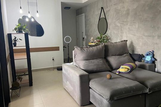 Sala de apartamento para alugar com 2 quartos, 86m² em Jardim Guanabara, Campinas
