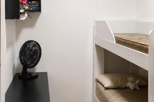 Quarto de apartamento para alugar com 2 quartos, 59m² em Centro, Nova Iguaçu