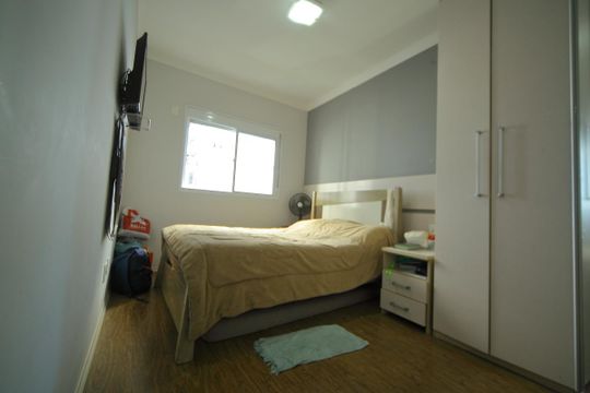 Suíte  de apartamento à venda com 2 quartos, 81m² em Jardim Independencia, São Bernardo do Campo