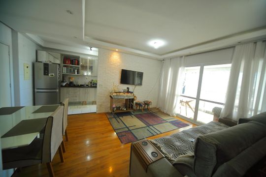 Sala de apartamento à venda com 2 quartos, 81m² em Jardim Independencia, São Bernardo do Campo