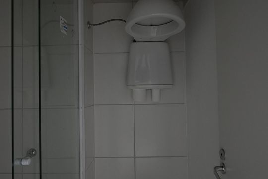 Banheiro Social de apartamento para alugar com 2 quartos, 35m² em Santa Maria, Santo André
