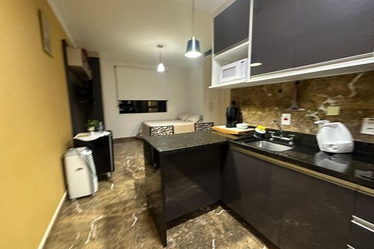 Cozinha de apartamento à venda com 1 quarto, 26m² em Bethaville I, Barueri