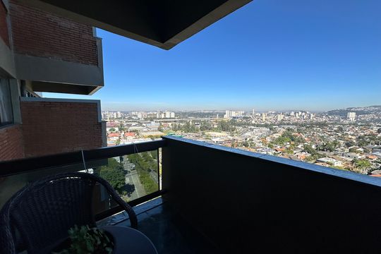 Varanda da Sala de apartamento para alugar com 2 quartos, 115m² em Alphaville Industrial, Barueri