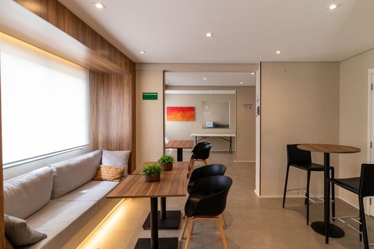 Área comum de apartamento à venda com 1 quarto, 29m² em Bom Retiro, São Paulo