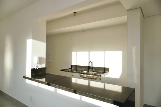 Cozinha e Área de Serviço de apartamento à venda com 2 quartos, 67m² em Santa Efigênia, Belo Horizonte