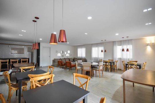 Salão de Festa de apartamento à venda com 2 quartos, 42m² em Vila Plana, São Paulo
