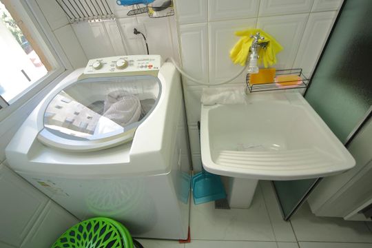 Área de Serviço de apartamento à venda com 3 quartos, 63m² em Vila Santa Cassia, São Bernardo do Campo